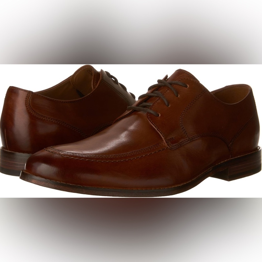 Bostonian Men’s Brown Leather Oxfords Dress Shoes Size 10.5 M